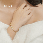 Priscilla Bracelet in Gold