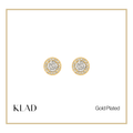 Marissa Stud Earrings in Gold