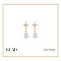 Eriza Drop Earrings in Gold