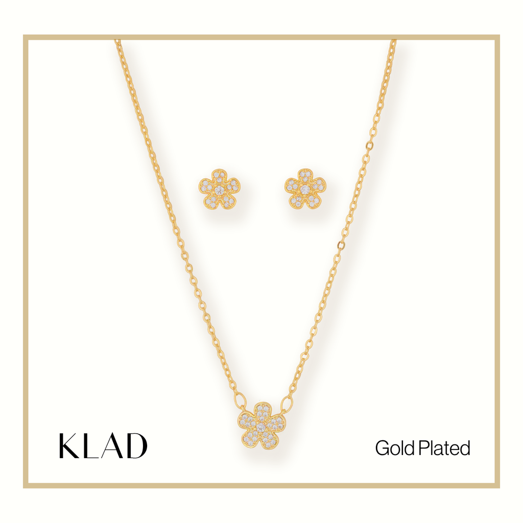 Mireille Jewelry Set in Gold
