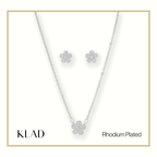 Mireille Jewelry Set in Rhodium