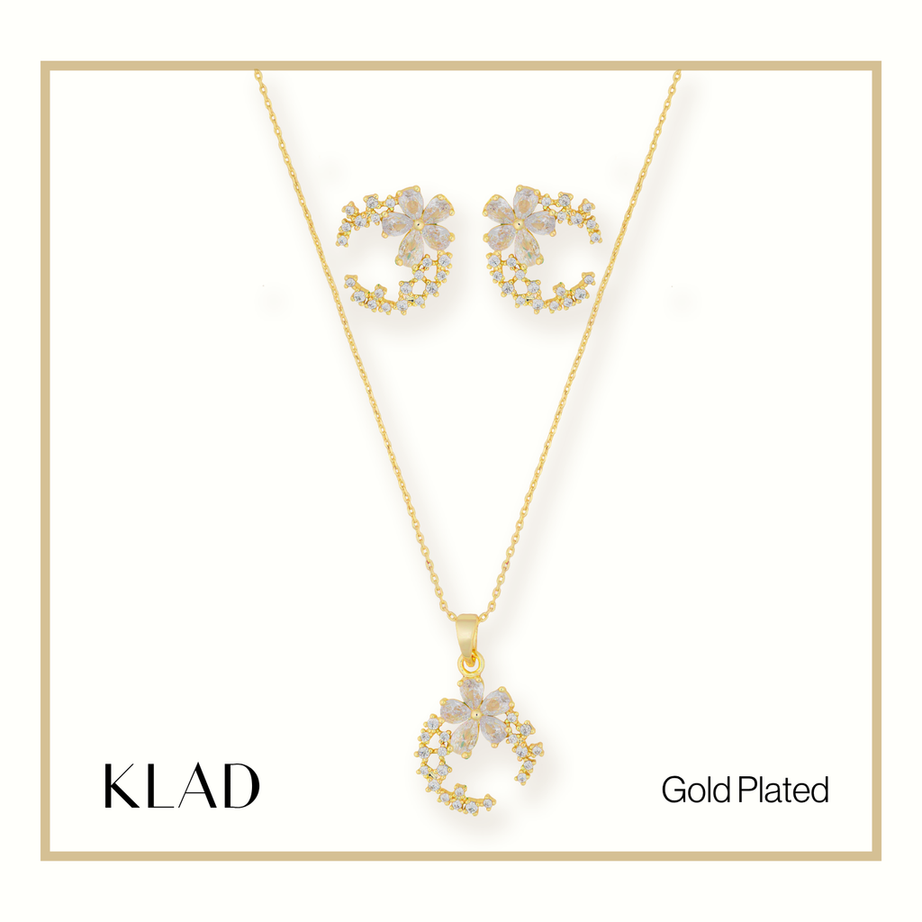 Czianna Jewelry Set in Gold