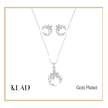 Czianna Jewelry Set in Rhodium