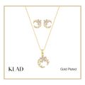 Czianna Jewelry Set in Gold