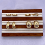 KLAD-C010 Earrings in Gold