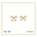 Rhianna Stud Earrings in Gold