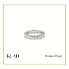 Xandra Ring in Rhodium