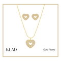Czarina Jewelry Set in Gold