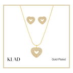 Czarina Jewelry Set in Gold