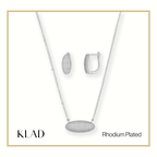 Monroe Jewelry Set in Rhodium