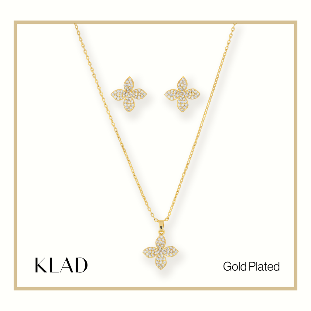 Maryjean Jewelry Set in Gold