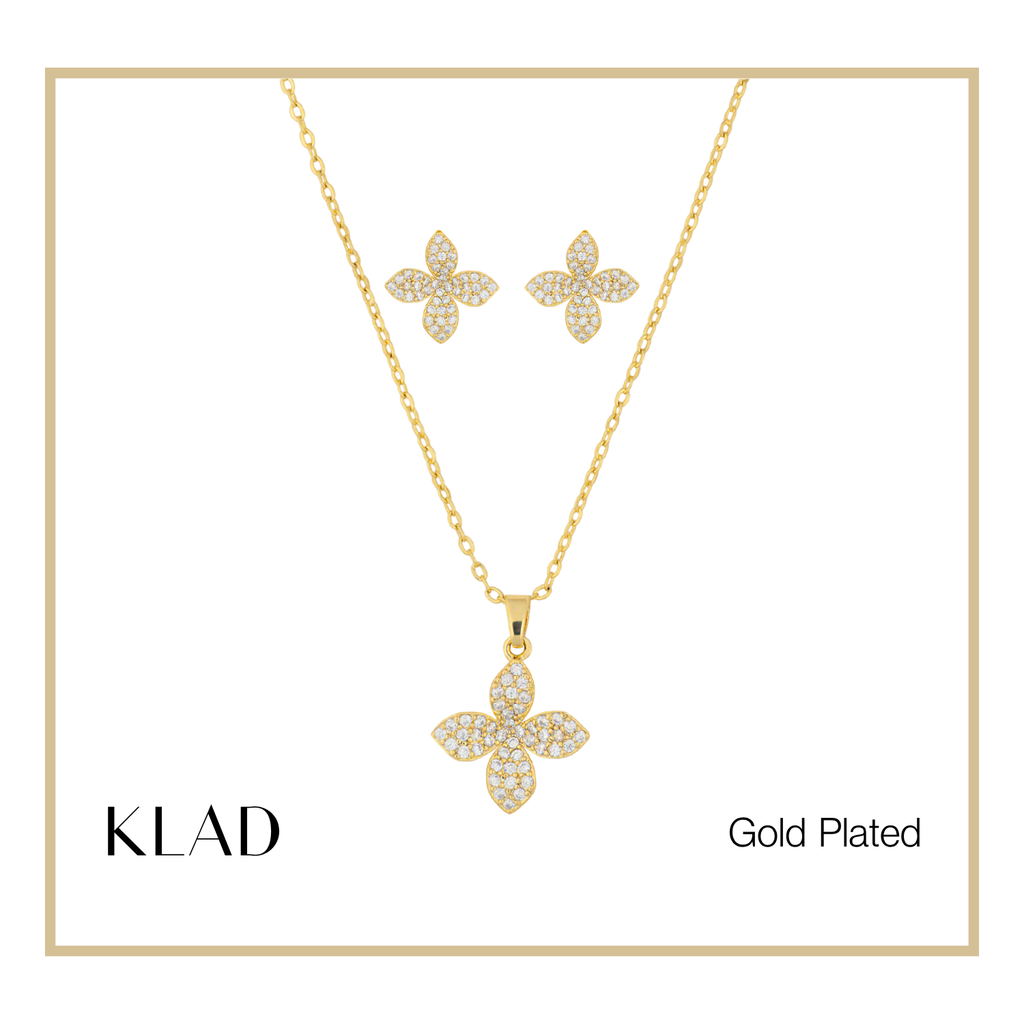 Maryjean Jewelry Set in Gold