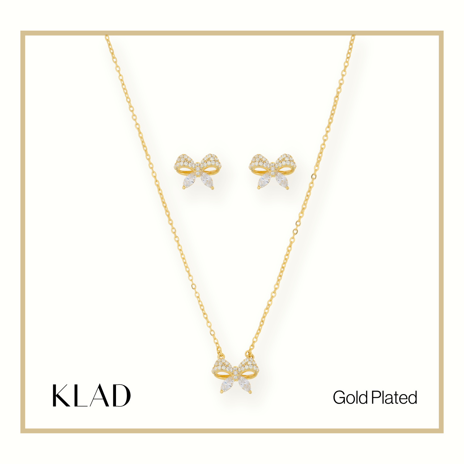 Mizha Jewelry Set in Gold