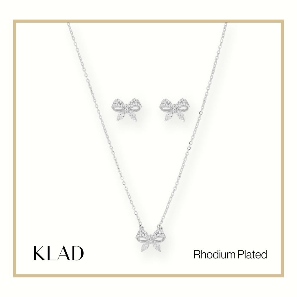 Mizha Jewelry Set in Rhodium