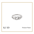 Xandria Ring in Rhodium