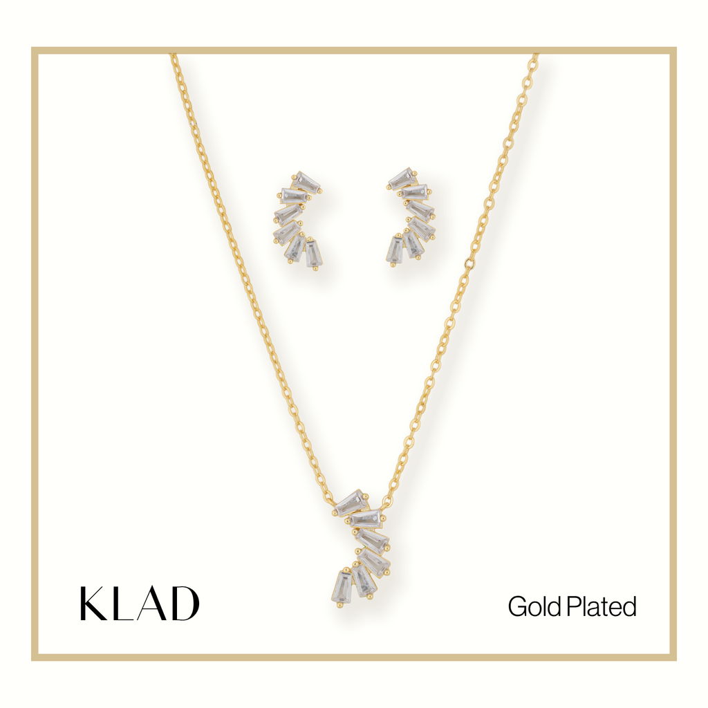 Milana Jewelry Set in Gold