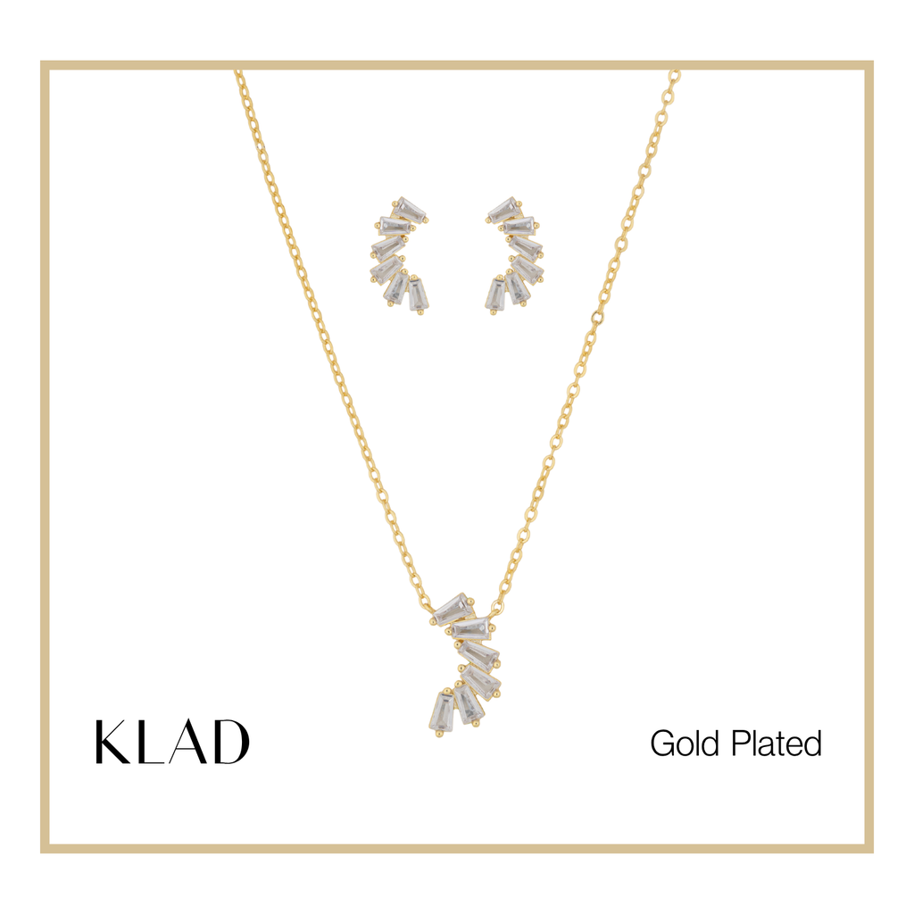 Milana Jewelry Set in Gold