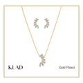 Milana Jewelry Set in Gold