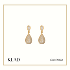 Emani Drop Earrings in Gold