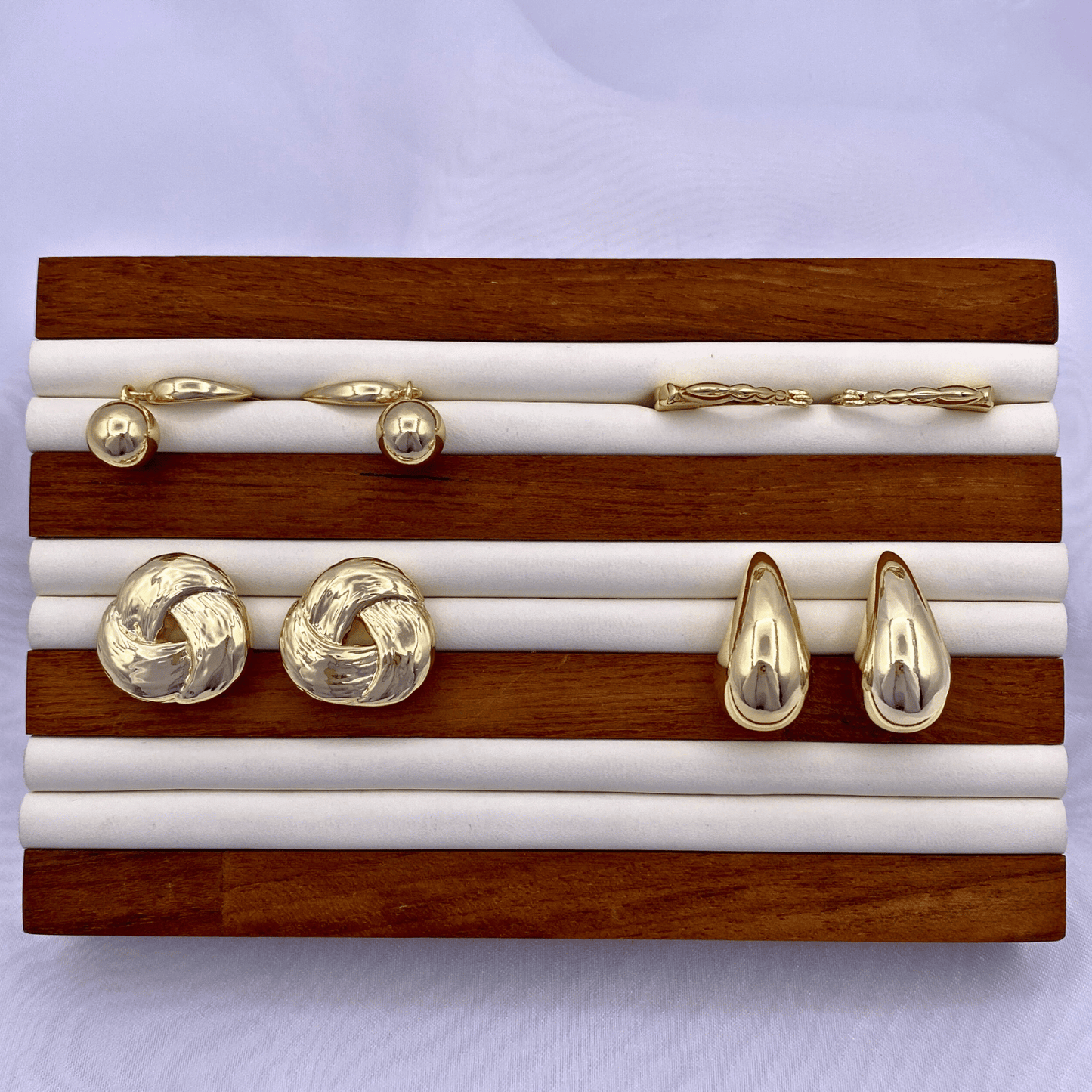 klad-c019 earrings in gold