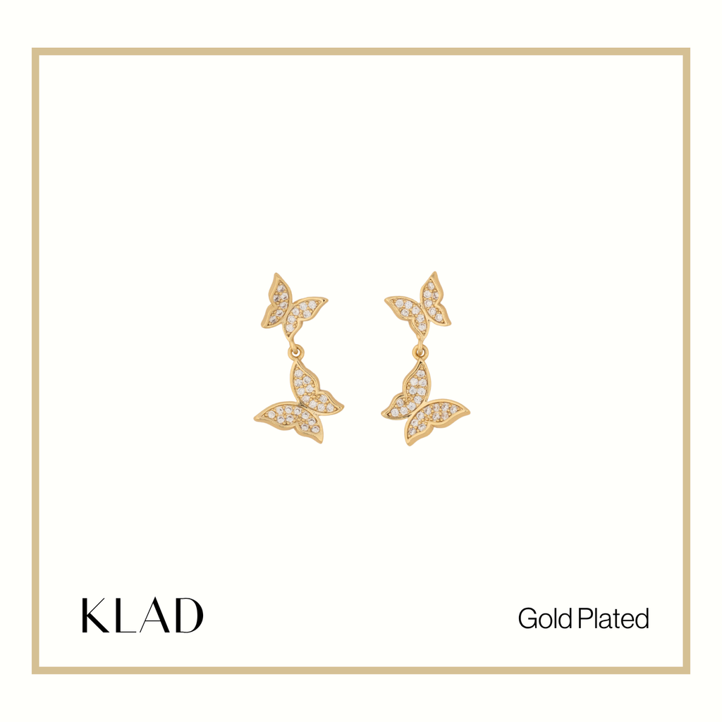 Molly Drop Earrings in Gold