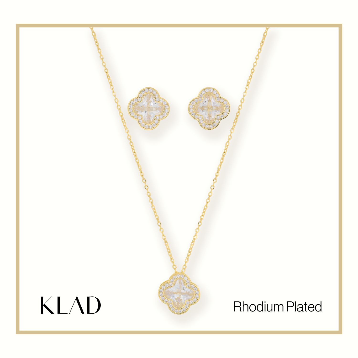 Sonnet Jewelry Set in Gold