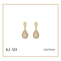Emani Drop Earrings in Gold