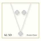 Sonnet Jewelry Set in Rhodium