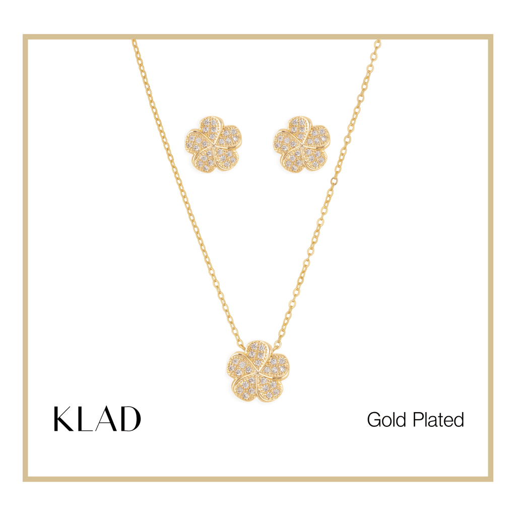 Meera Jewelry Set in Gold