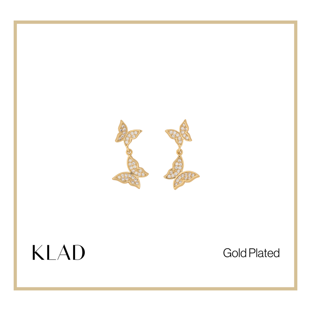 Molly Drop Earrings in Gold