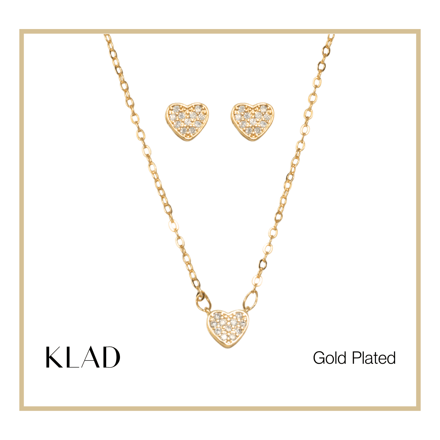 Mariah Jewelry Set in Gold