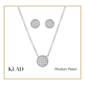Meia Jewelry Set in Rhodium