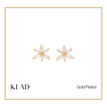 Rochelle Stud Earrings in Gold