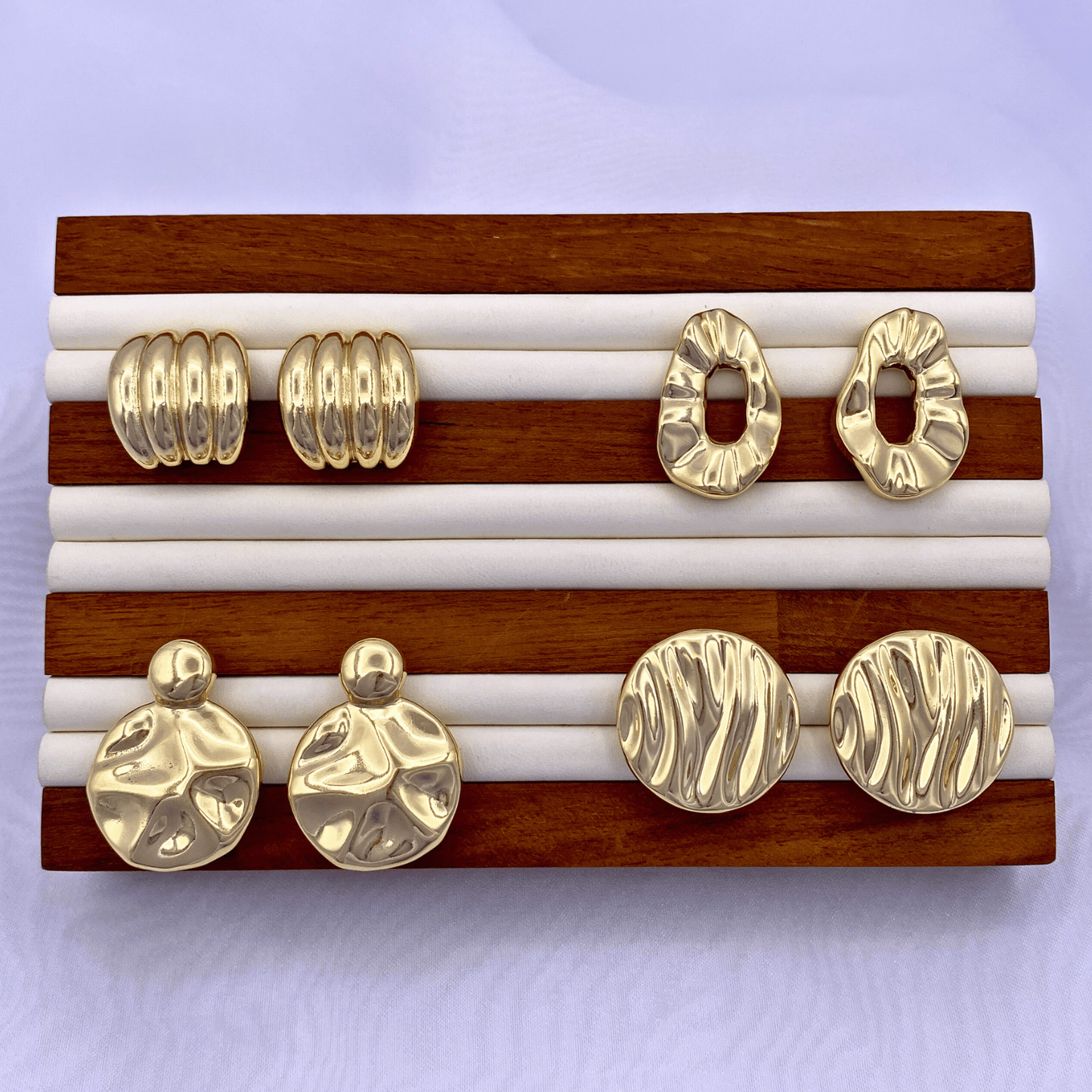 klad-c029 earrings in gold