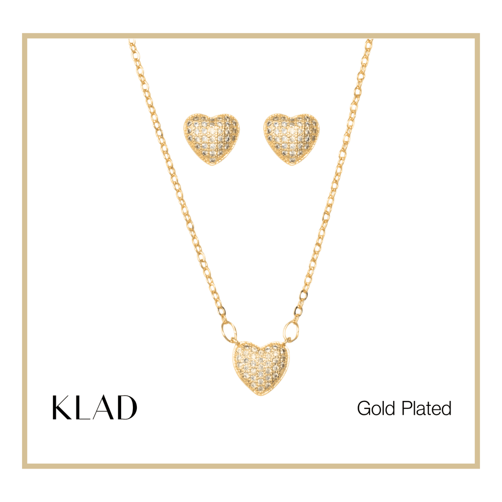 Mallory Jewelry Set in Gold