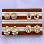 KLAD-C015 Earrings in Gold