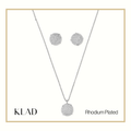 Czina Jewelry Set in Rhodium