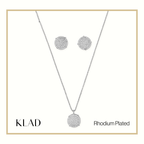 Czina Jewelry Set in Rhodium
