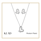 Sahara Jewelry Set in Rhodium