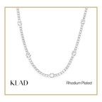 Lilly Set in Rhodium