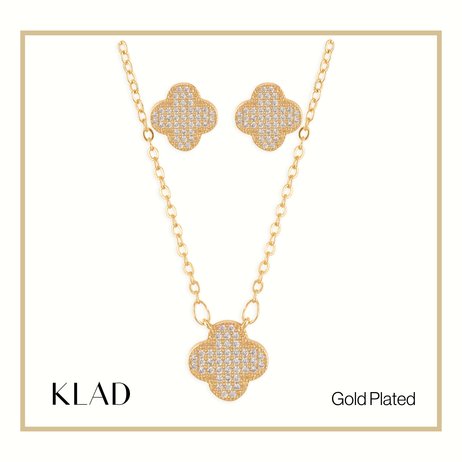 Marlene Jewelry Set in Gold