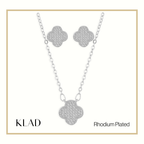 Marlene Jewelry Set in Rhodium