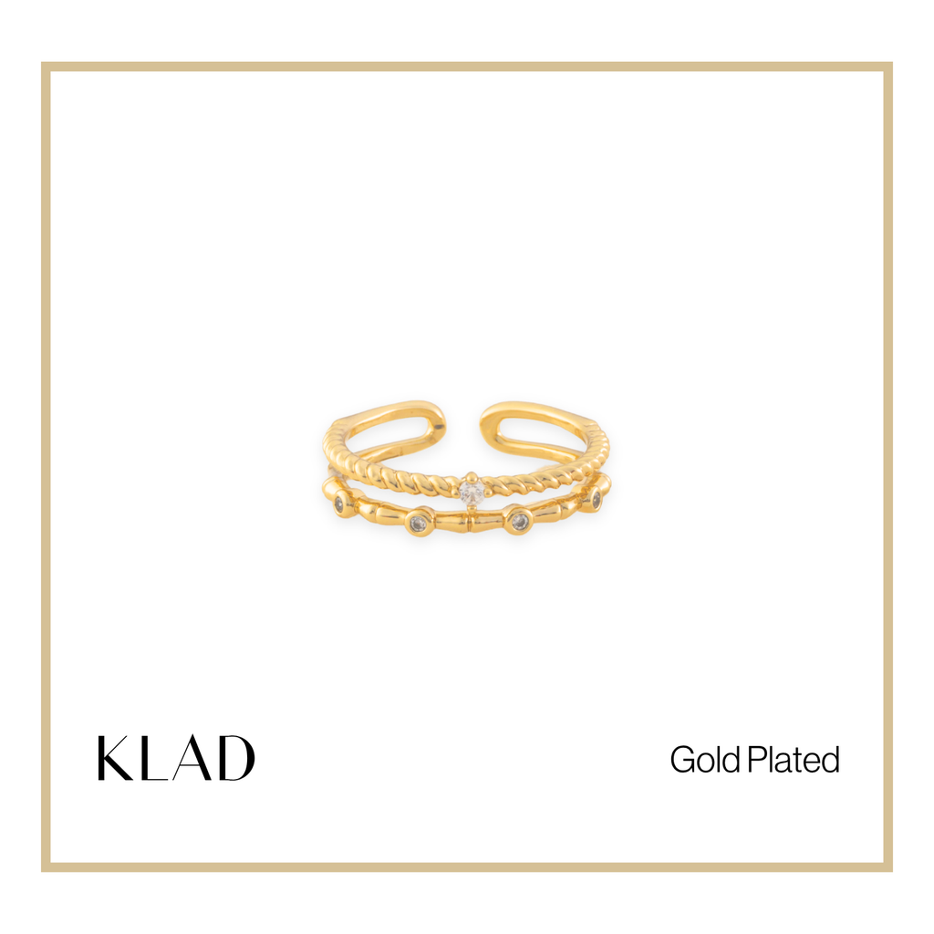 Renelle Ring in Gold
