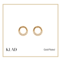 Mila Stud Earrings in Gold