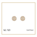Maven 2-Way Stud Earrings in Gold