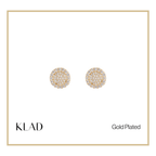 Maven 2-Way Stud Earrings in Gold