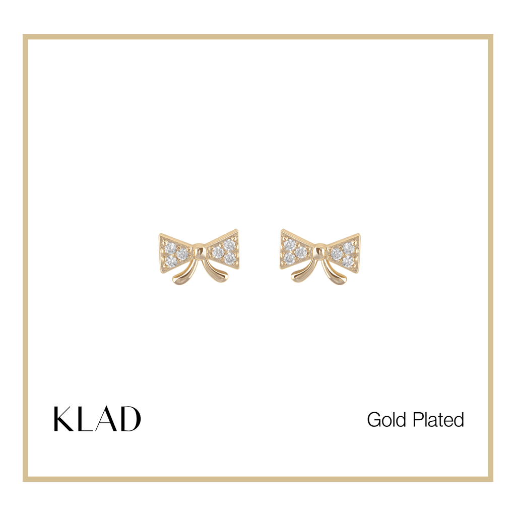 Megara Stud Earrings in Gold