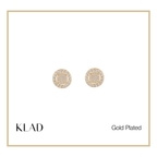 Maureen 2-Way Stud Earrings in Gold