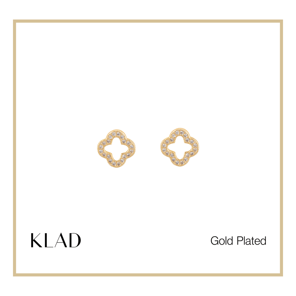 Mitzi Stud Earrings in Gold