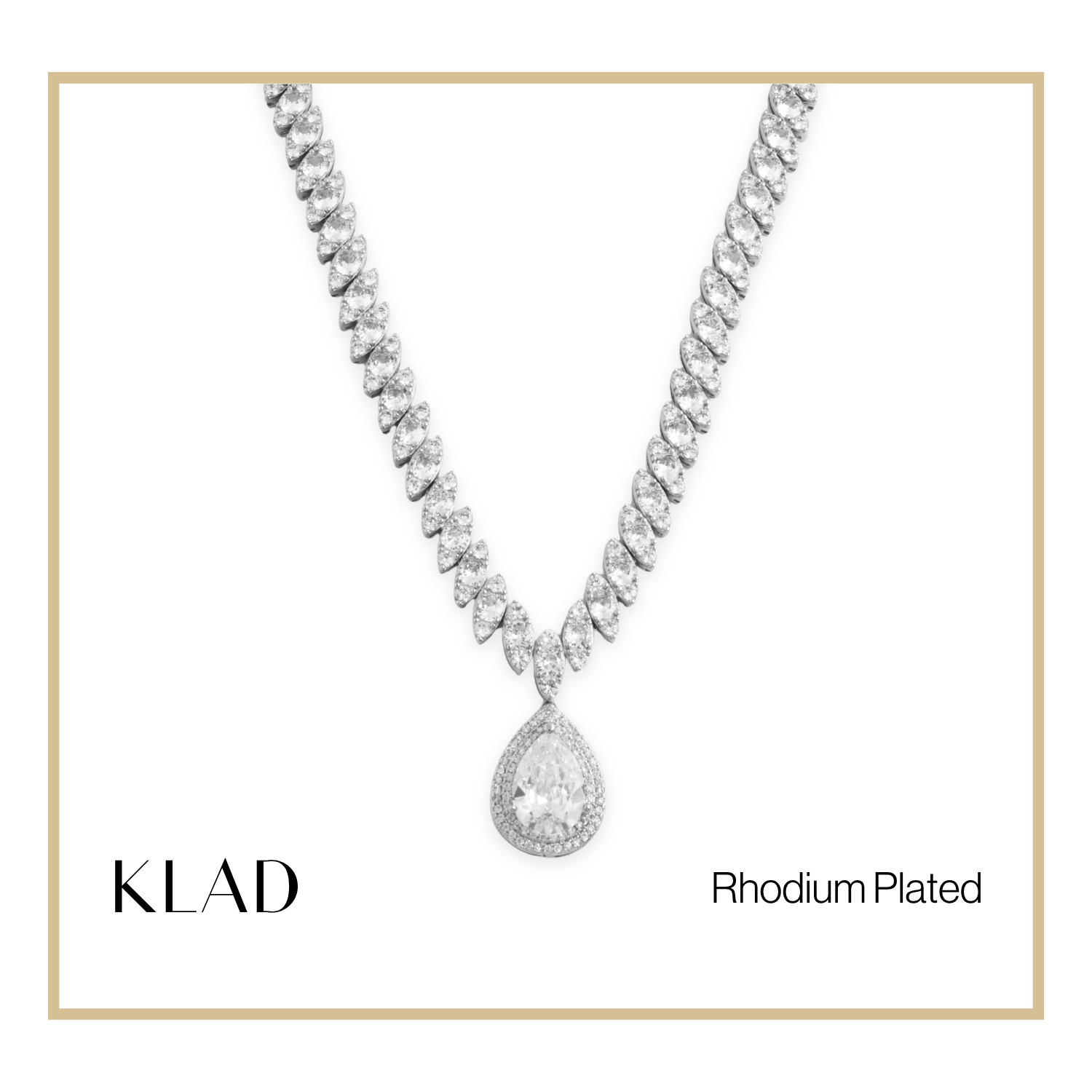 Gavielle Set in Rhodium